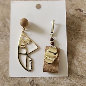 Face Artistic Earrings
